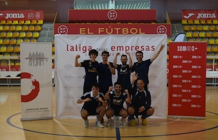 IBT MADRID se lleva el título nacional de fútbol sala de la Liga de las Empresas